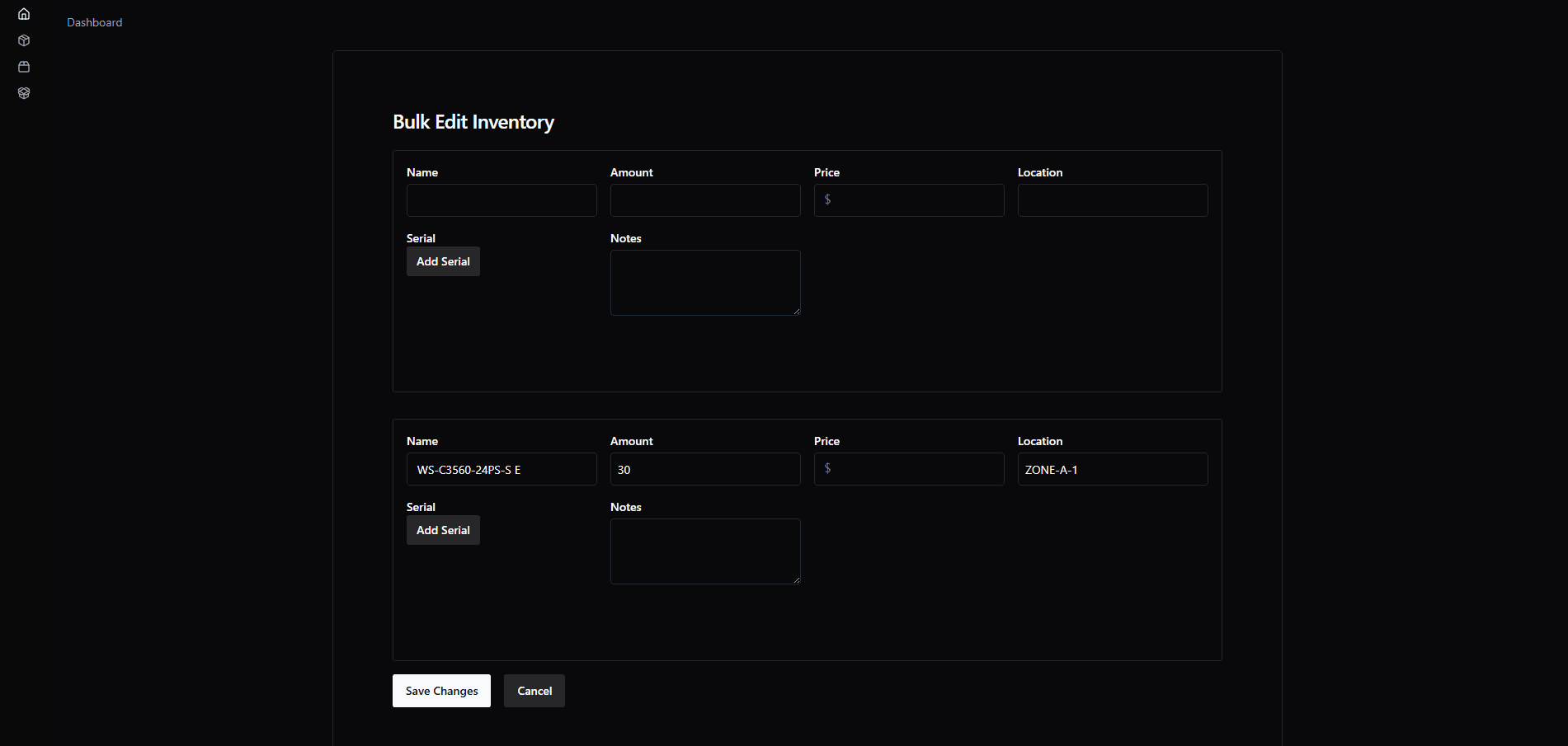 Inventory Management System screenshot 3