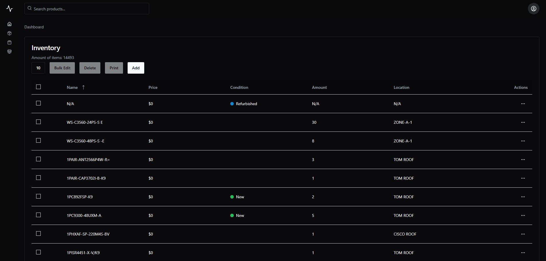 Inventory Management System